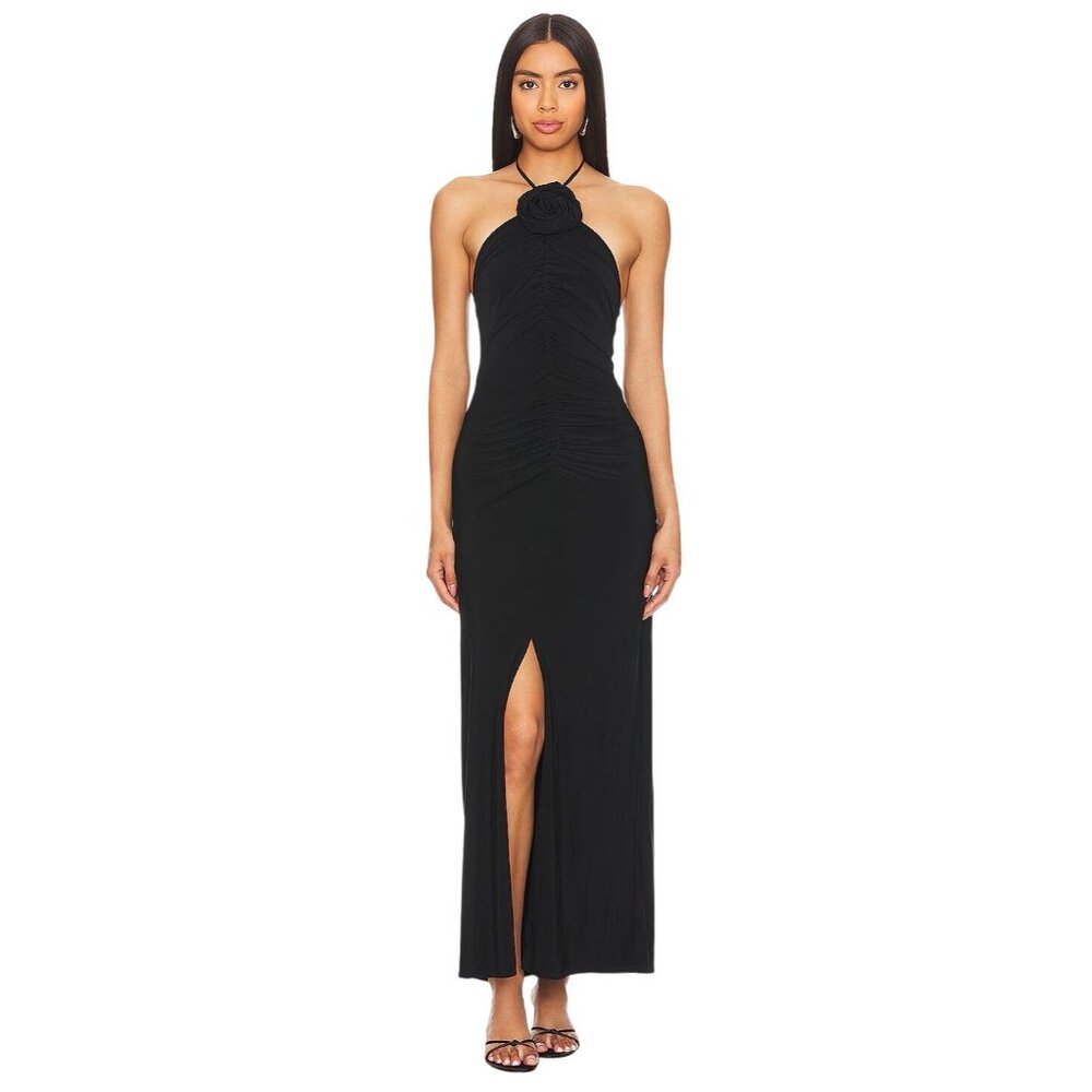 Yumi Kim Nova Dress in Black Small New Womens Long Maxi Gown